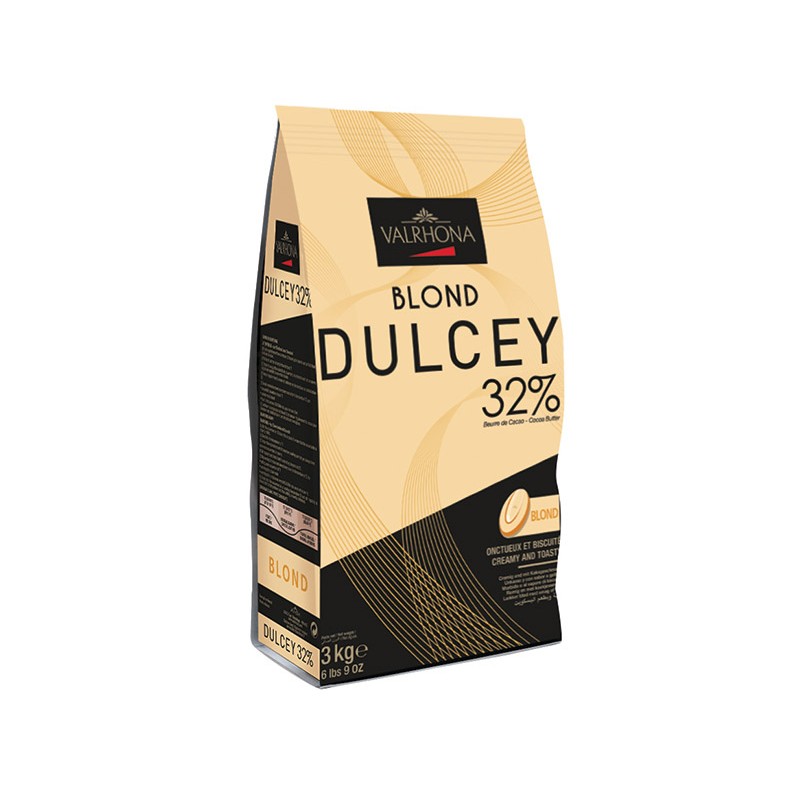 Dulcey Blond Chocolate Feves 35% - 500g - Valrhona