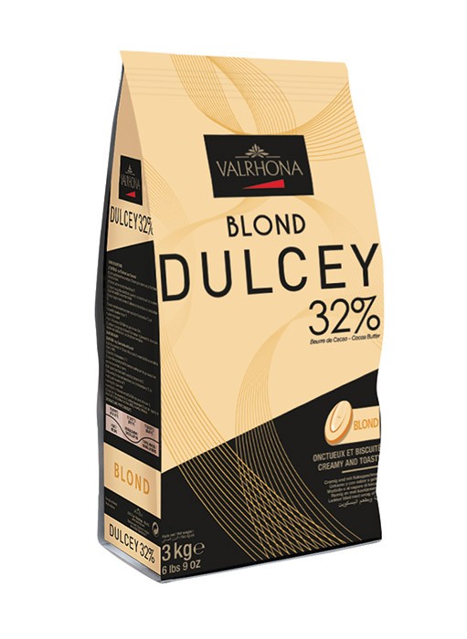 Valrhona 9458 Valrhona Blond Creation Dulcey 32% cocoa 29% sugar 45