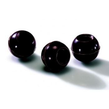 Valrhona 1732 Valrhona Chocolate Hollow Form - Dark Chocolate 55% - Box of 504 pieces Chocolate Cups and Truffle shells