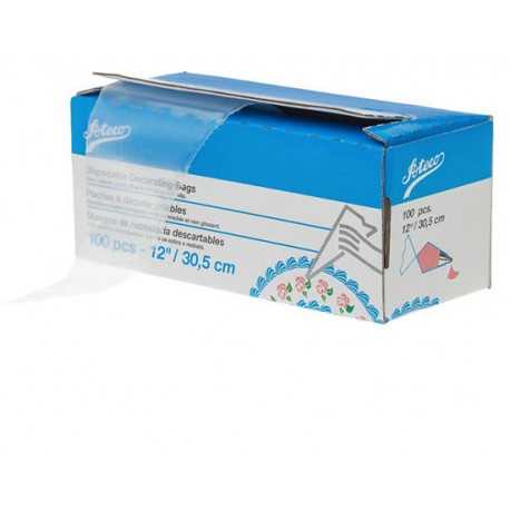 Ateco 4721 Ateco 21" Disposable Bags (100/Roll) Disposable Pastry Bags