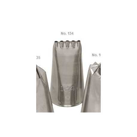 Ateco 134 Ateco 134 - Vermicelli Pastry Tip- Stainless Steel Specialty Pastry Tips