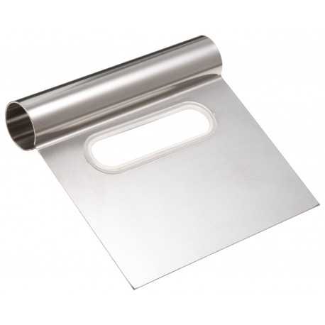 Ateco 1300 Ateco Stainless Steel Bench Scraper  4'' Wide Blade  Metal Scrapers