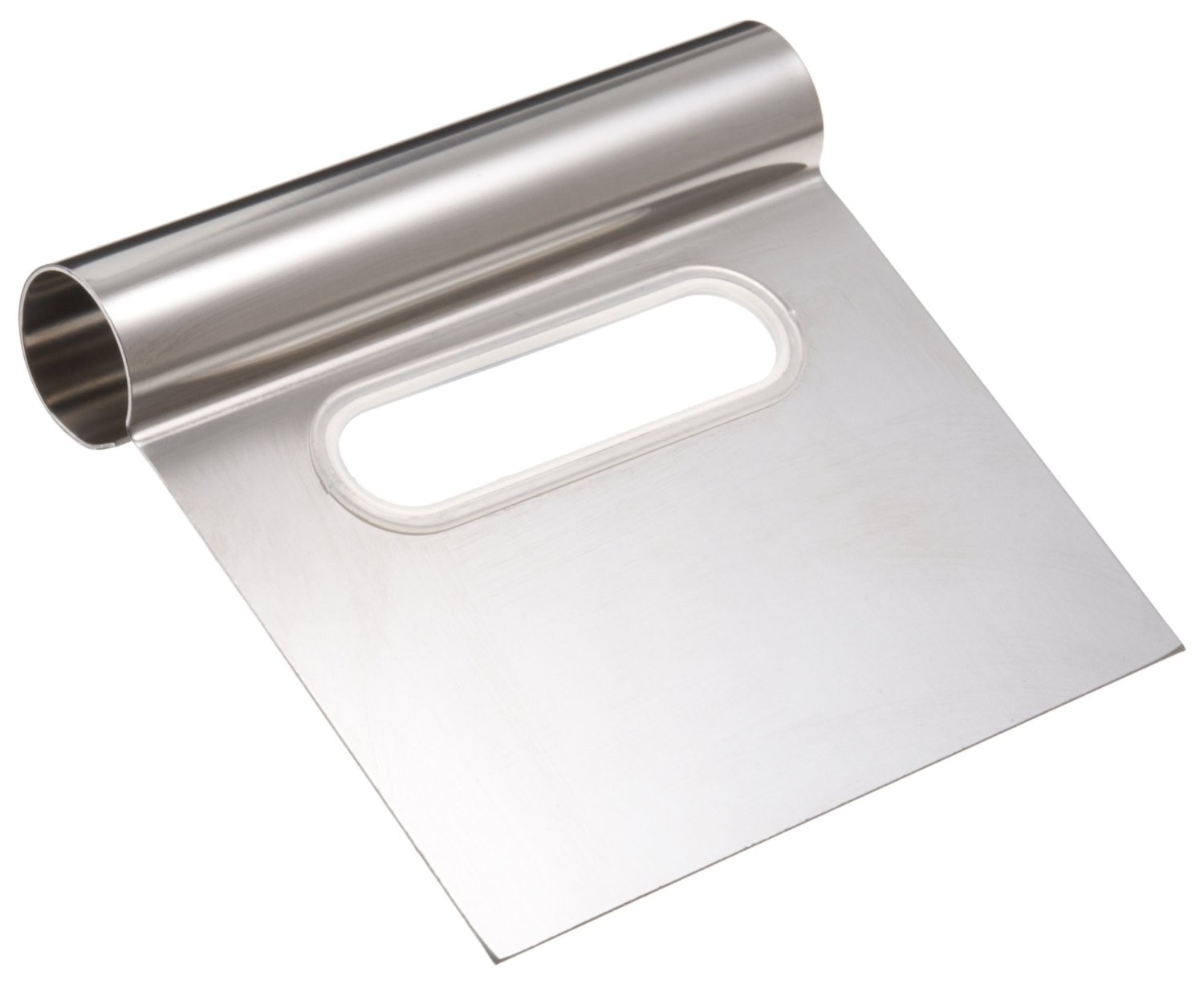 Ateco Stainless Steel Bench Scraper 4'' Wide Blade