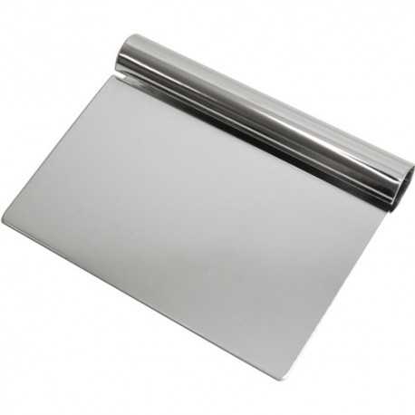 Dough cutter stainless steel curled handle 4 7/8" x 6 1/4"