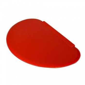 Fat Daddio's BS-64 Fat Daddio's Bowl scraper APS contoured 6 1/4" x 4" Plastic Scrapers