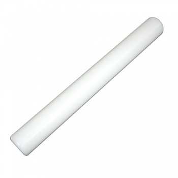 Solid Core Polyethylene Rolling Pin Rod, 14" x 1 3/4" diameter