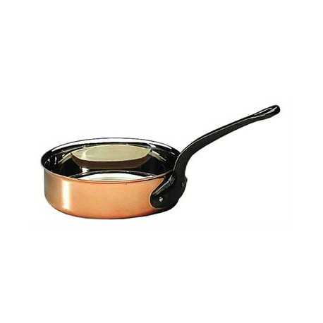 Bourgeat 372016 Matfer Bourgeat Copper Saute Pan Without Lid 6 1/4" Bourgeat Copper Cookware