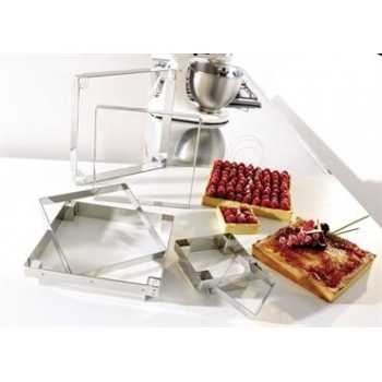 Matfer Bourgeat 371221 Matfer Bourgeat Square Cutter for 3'' Square Pastry Ring Square Tarts Rings