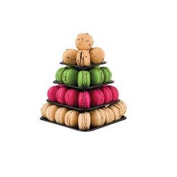 Macarons Mini Pyramid Display - Holds 48 Macarons