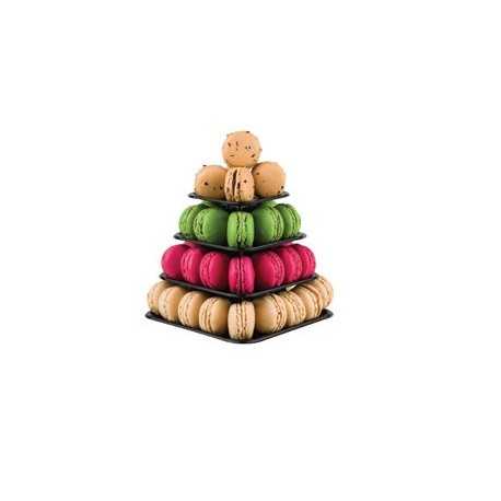 Matfer Bourgeat 681598 Macarons Mini Pyramid Display - Holds 48 Macarons Macarons Display