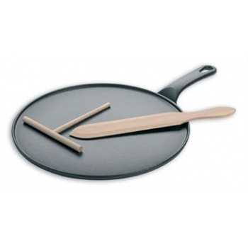 Matfer Bourgeat 71122 Matfer Cast Iron Crepe Pan 11 3/4" - Crepe Pans