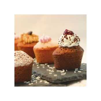 Sasa Demarle Flexipan Origine - Muffins Ø2.75” (73 mm) - FP 3051 - 24 Indents - 18” x 26” (400 x 600 mm)