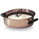 Bourgeat 374028 Matfer Bourgeat Copper Saute Pan Brazier Without Lid 11'' Bourgeat Copper Cookware
