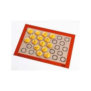 Sasa Demarle AE620420-28 Sasa Demarle SILPAT Macarons US Full Size 16.5” x 24.5” - AE620420-28 Macarons Mats