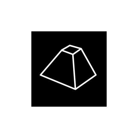 Sasa Demarle FP1585 Sasa Demarle Flexipan Origine - Pyramids - FP 1585 - 24 Indents - 18” x 26” (400 x 600 mm) Full Size Flex...