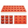 Pavoni TG1002 Pavoni Silicone Candy Mold 24 Cavity - TG1002 Silicone Candy Molds