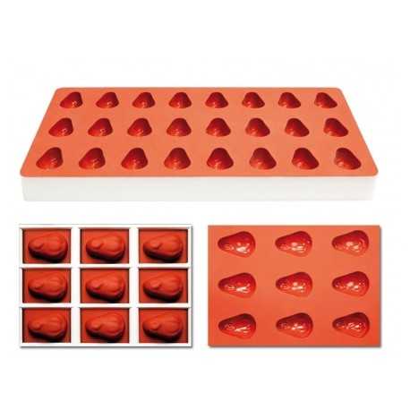 Pavoni TG1021 Pavoni Silicone Candy Mold 24 Cavity - Pears- TG1021 Silicone Candy Molds