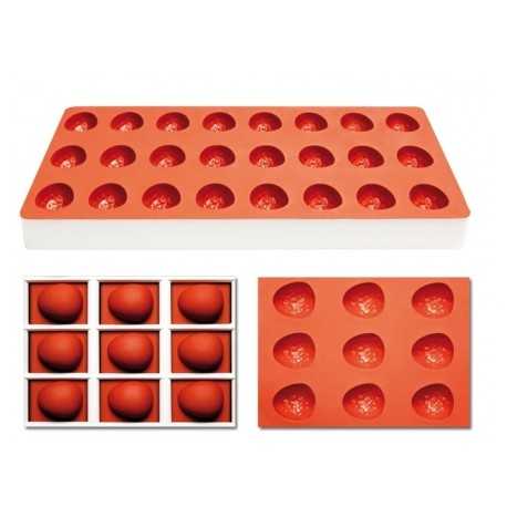 Pavoni TG1012 Pavoni Silicone Candy Mold 24 Cavity - Strawberry - TG1012 Silicone Candy Molds