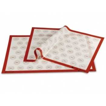 Pavoni SPV64MACARONS Pavoni Macarons Silpat 585X385Mm - Spv64Macarons Macarons Mats