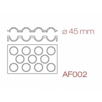 Pavoni AF002 Pavoni CHOCOFLEX Sphere Silicone Mold - AF002 - Ø45mm - AF002 Sphere Silicone Molds
