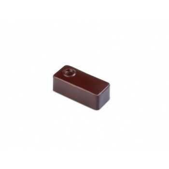 Pavoni PC108 Polycarbonate Chocolate Molds - Artisanal Rectangular dot. 37x16x14 h mm. 21 pralines. 10 gr ca. Mould 275x135 m...