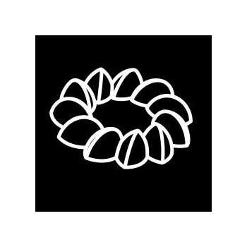 Sasa Demarle FP1189 Sasa Demarle Flexipan Origine - Saint-Honoré Crowns - FP 1189 - 18 Indents - 18” x 26” (400 x 600 mm) Ful...