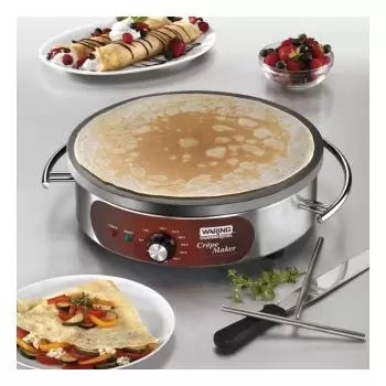 Waring Commercial WSC160 Wahring Commercial 16" Electric Crêpe Maker Crepe & Waffle Maker