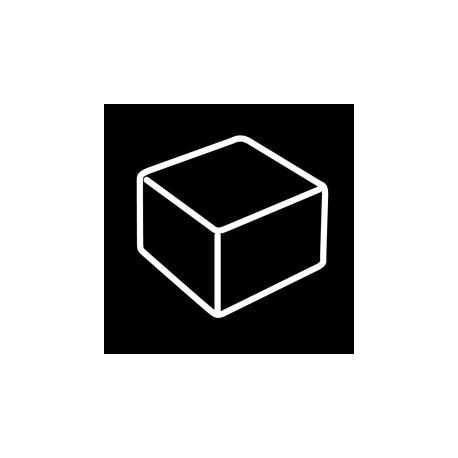 Sasa Demarle FX1202 Flexipan Inspiration - Cube - 1.25” x 1.25” (30 x 30 mm) - 96 Indents - FX 1202 Flexipan Inspiration Molds