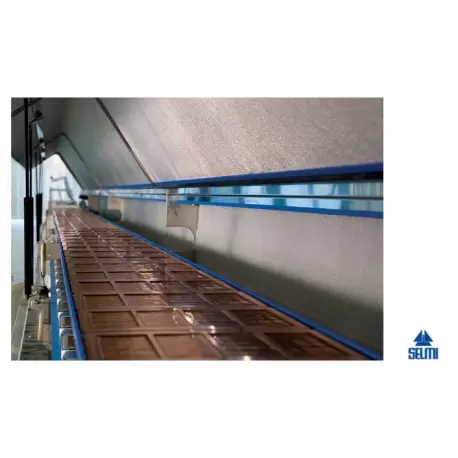 Selmi A-1400T Selmi Enrobing & Cooling Tunnel Line - Tun 800 Chocolate Enrobing Equipment