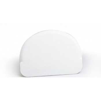 Martellato 50RTF1 Rounded Flat Bottom Plastic Scraper - 150mm x 110mm