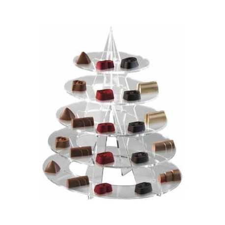 Martellato COD. 604 Chocolate Display - 220x270 h300mm Display for Chocolates