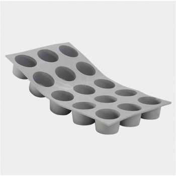 De Buyer 1858.21 De Buyer Silicone Molds ELASTOMOULE - Mini Muffins Molds - 9 cavities De Buyer Flexible Molds