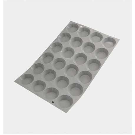 De Buyer 1853.21 De Buyer Silicone Molds ELASTOMOULE - Mini Tartlets - 12 cavities De Buyer Flexible Molds