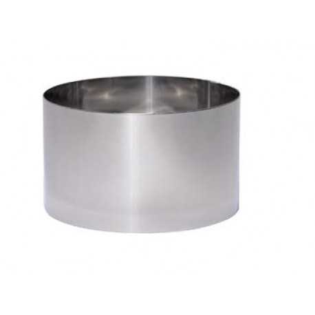 De Buyer 3912.20 De Buyer Stainless Steel High Bread Round Ring for Pain Surprise Ø20 cm - 7 7/8'' Bread Ring