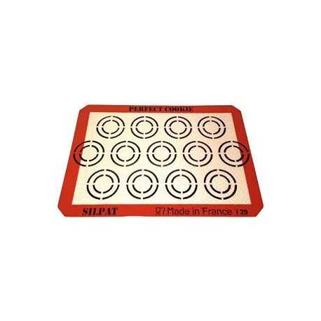 Sasa Demarle AE420295-12 Sasa Demarle Silpat Perfect Cookie 11''x17'' Silpat Baking Mat