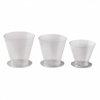 Plastic Bowl - Clear Round Disposable Mini Bowl