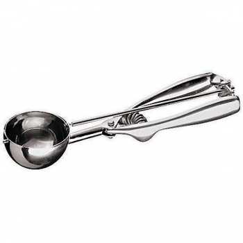 Stainless Steel Ice Cream Scoop - Diam. 1 1/2" - 1/65 Per Liter