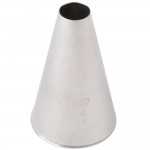 Ateco 804 Ateco 804 - Plain Pastry Tip .38'' Opening Diameter- Stainless Steel Plain Opening Pastry Tips