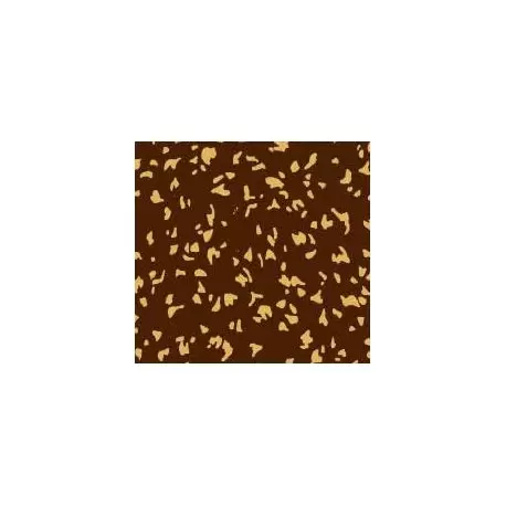 Pastry Chef's Boutique F000729 Chocolate Transfer Sheets 12'' x 15.5'' - Flocons Fin - Pack of 10 Sheets Chocolate Transfer S...