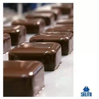 Selmi A-1300T Selmi Enrobing & Cooling Tunnel Line - Tun 300/400 Chocolate Enrobing Equipment