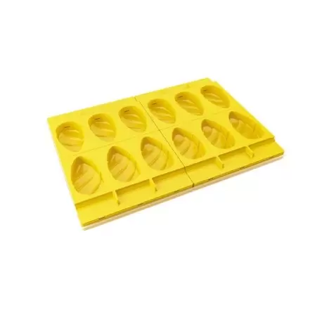 Pavoni KITPL01 Pavogel Silicone Molds. Kit stick ice cream Malibu - 12 Indents Ice Cream Molds