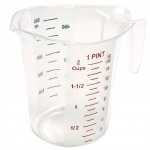 Winco PCMP-50 Winco Polycarbonate Measuring Cup - 1 Pint Measuring Cups and Spoons