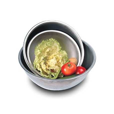 Vollrath 69050 Vollrath Mixing Bowl - 5 Quart - 18/8 Stainless - 11 3/4" Dia. - 4?1/2" Depth - Made In U.S.A. - 69050 - Mixin...