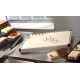 Matfer Bourgeat 370100 Matfer Bourgeat Stackable Mousse Frame Set ( Sheet and 3 Frames Set) 24''x16'' Chocolate Ganache Frames