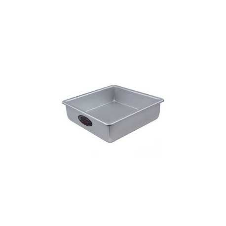 Fat Daddio's PSQ-442 Square cake pan solid bottom 4"x4"x2'' Square Cake Pans