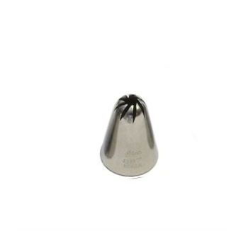 Ateco 887 Ateco 887 - Closed Star Swirled Pastry Tip Small- Stainless Steel Closed Star Pastry Tips