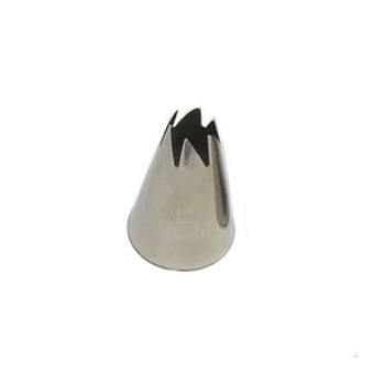 Ateco 885 Ateco 885 - Open Star Swirled Pastry Tip - Small - Stainless Steel Open Star Pastry Tips
