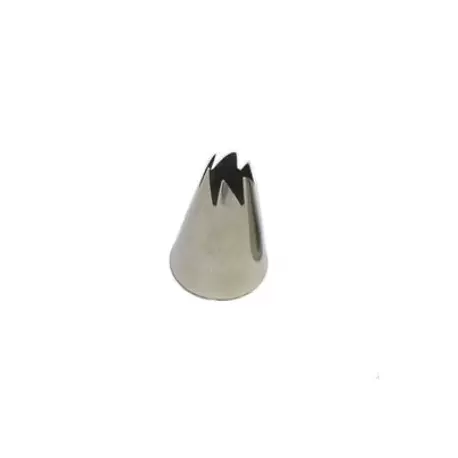Ateco 885 Ateco 885 - Open Star Swirled Pastry Tip - Small - Stainless Steel Open Star Pastry Tips