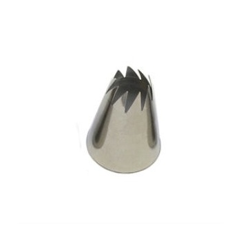 Ateco 886 Ateco 886 - Open Star Swirled Pastry Tip - Large - Stainless Steel Open Star Pastry Tips