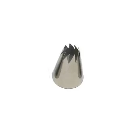 Ateco 886 Ateco 886 - Open Star Swirled Pastry Tip - Large - Stainless Steel Open Star Pastry Tips